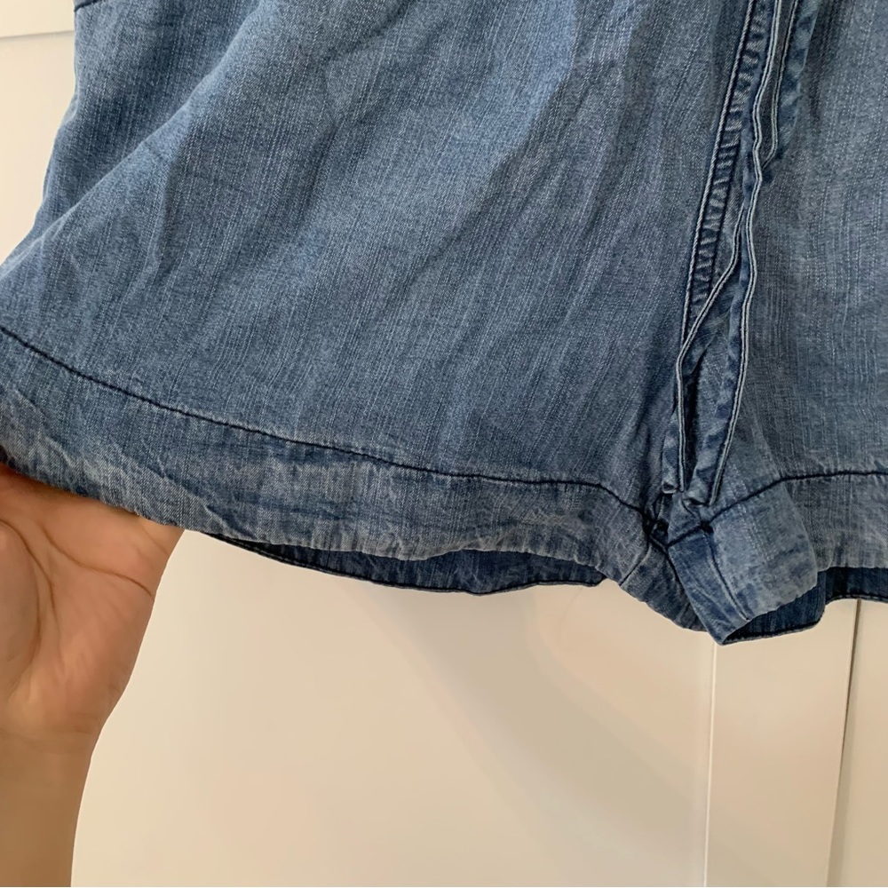 Universal Thread Lyocell Blue Pull On Drawstring … - image 3